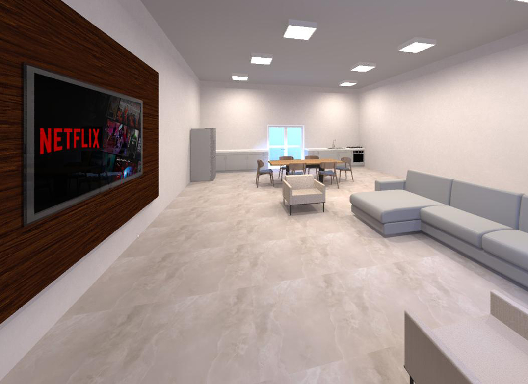 Render sala